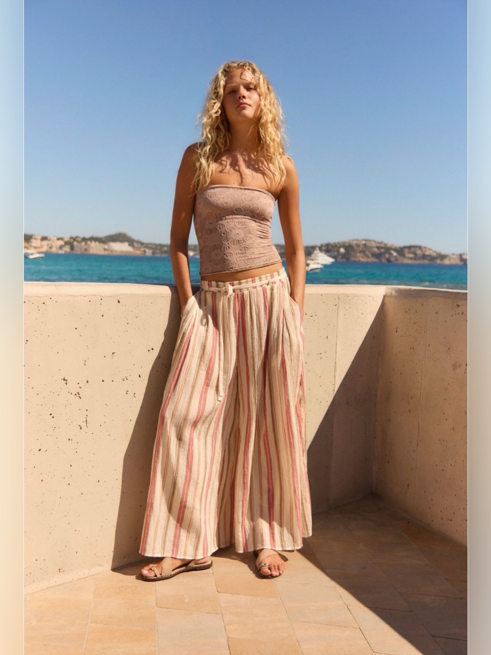 Free people sea bloom pants